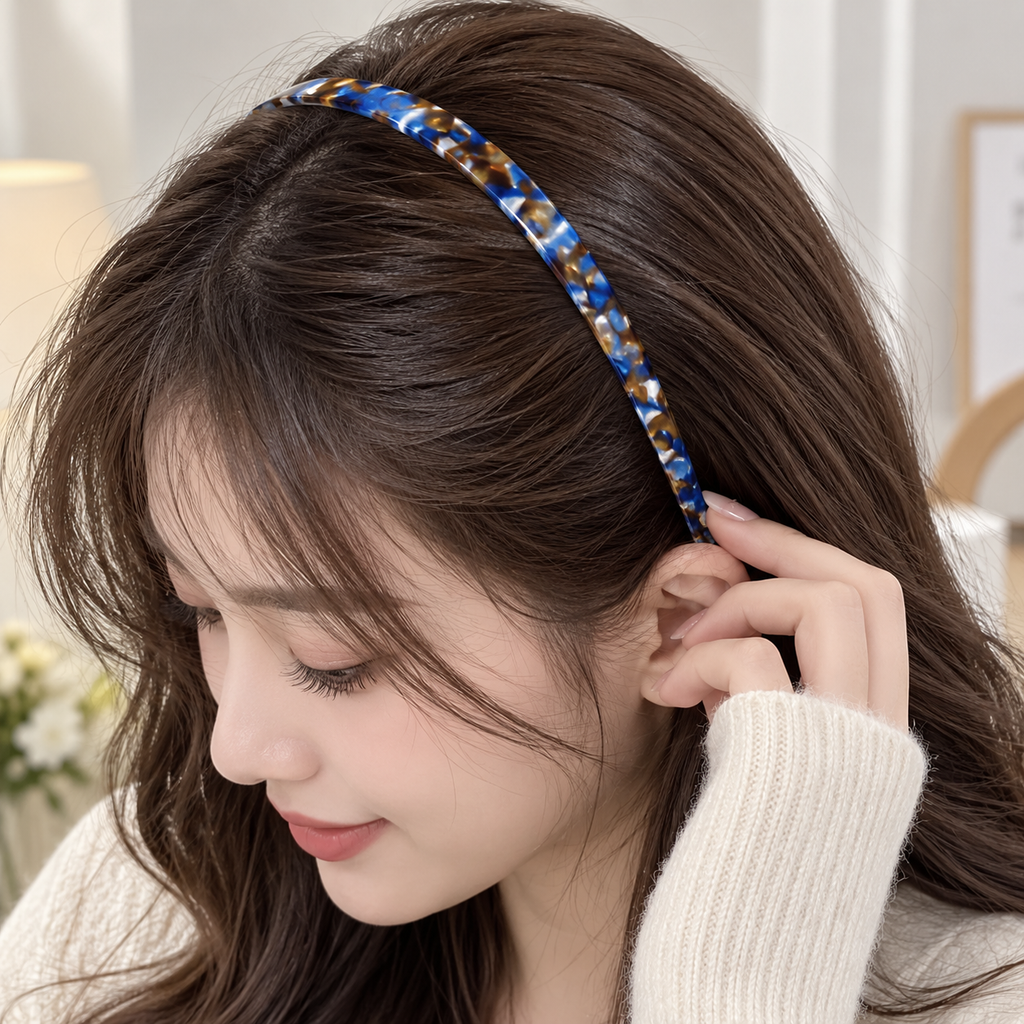 Luxury Printed Acetate Hairband