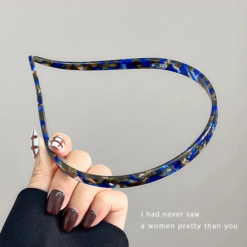 Luxury Printed Acetate Hairband