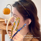 Luxury Printed Acetate Hairband